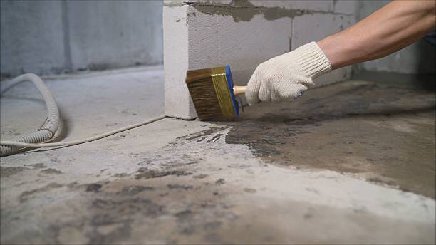 SJ Waterproofing Pros Waterproofing coverage map for Hartford, TN and surrounding area